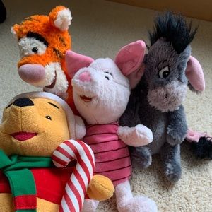 Winnie the Pooh stuffed animal collection